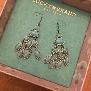 Lucky Brand Aqua Drop Earrings